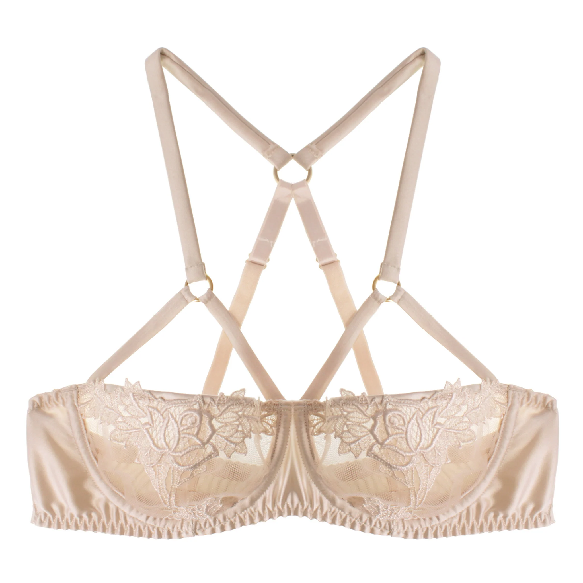 Golden Hour Strappy Balcony Bra - Image 3